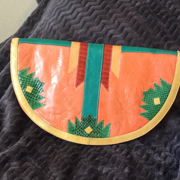 Vintage Vasilis for Trotting leather purse clutch - Picture 6 of 6